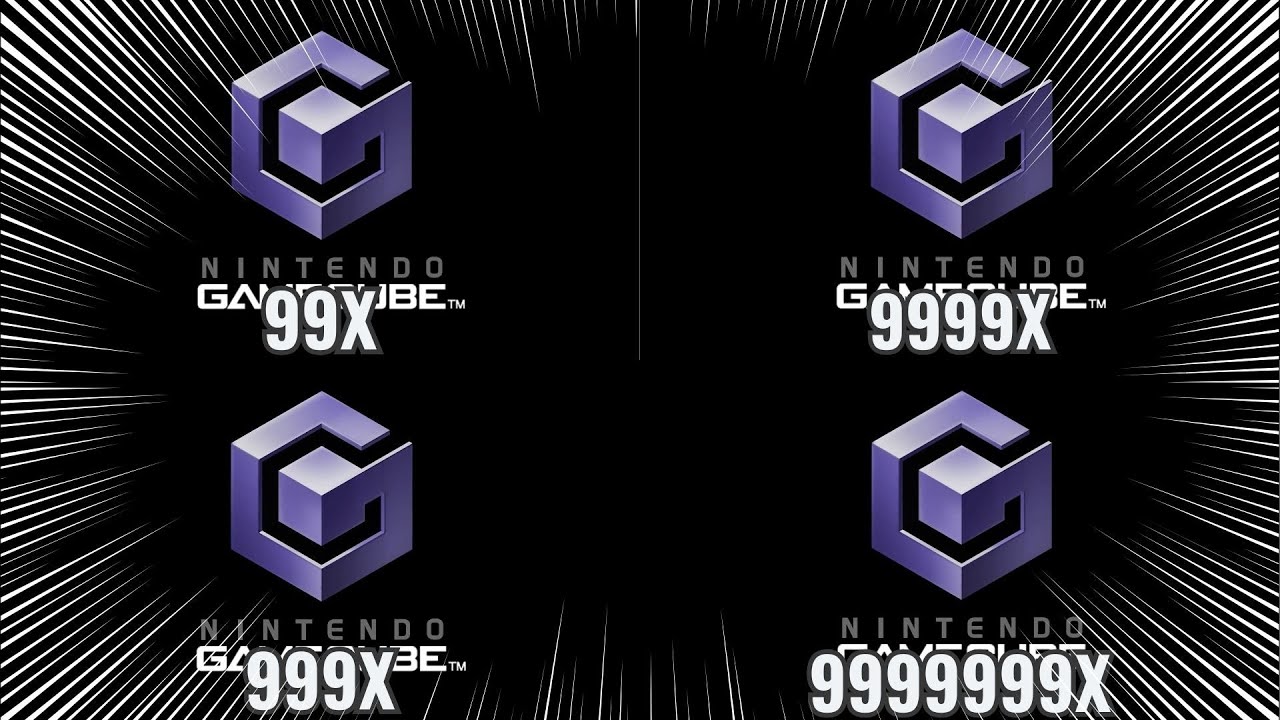 Gamecube Intro Logo Getting 999999X Speed