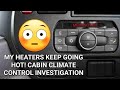 DAF CF heater common issue and rectification