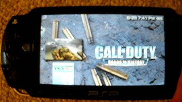 PSP Exclusive: How To Get Call of Duty 4 On Your PSP (Roads To Victory Mod)
