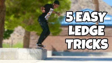 5 Easy Ledge Tricks To Learn As A Beginner!