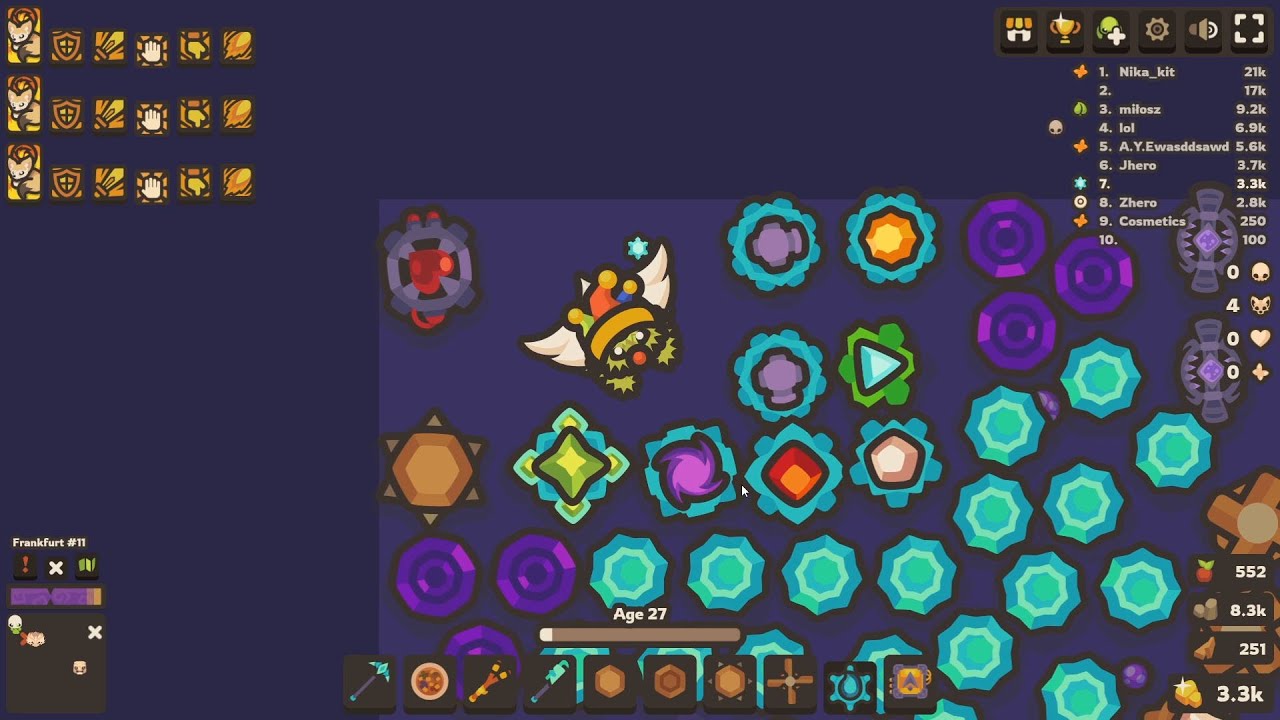 Taming.io // Mini Corner Base