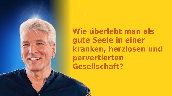 Wie überlebt man als gute Seele in einer kranken, herzlosen und pervertierten Gesellschaft?