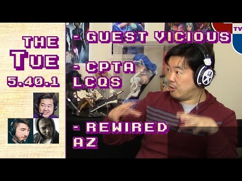 Tuesday 2016-11-22: Guest: Vicious, CPTA LCQs, Kakutop League, Rewired AZ, Etc. (5.40.1)