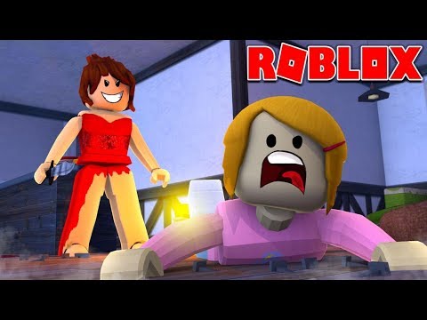 Roblox Escape Survive The Red Dress Girl 2 Player Youtube - sad red dress girl roblox