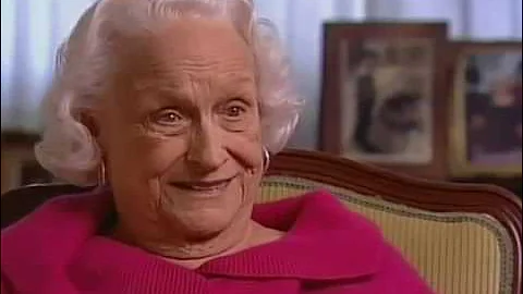 1918 influenza pandemic survivor Edna Boone, interviewed 2008