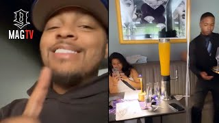 Bow Wow Surprises Customer With A Free Mimosa Tower At His New Restaurant Prime On Peachtree! 🥳