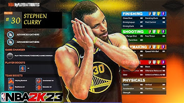 THIS NBA 2K23 STEPHEN CURRY BUILD WITH 99 3PT WILL BREAK NBA 2K23 🔥🔥|| BEST STEPHEN CURRY BUILD