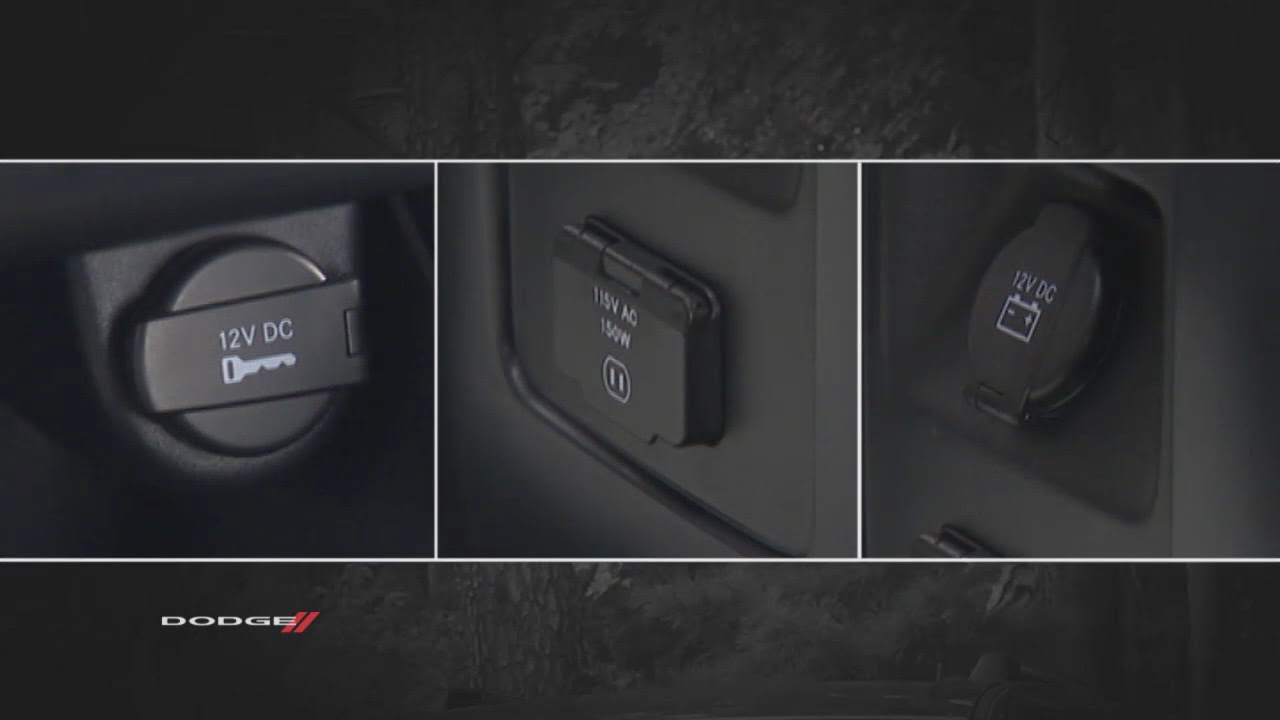 2016 Dodge Journey Electrical Power Outlets YouTube