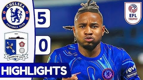 💥@Chelsea 5-0 Barrow💥 All goals & Highlights💥 EPL CUP 💥