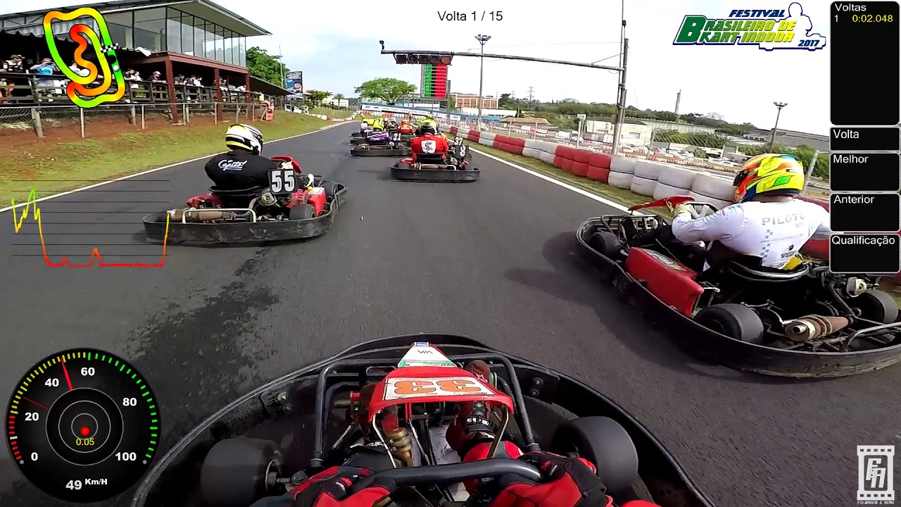 Brasileiro de Kart Indoor 2017 - Final - Categoria Super-Graduados