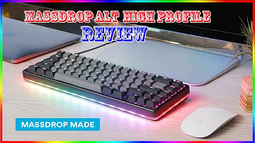 Massdrop ALT High profile review and before and after modding sound test!