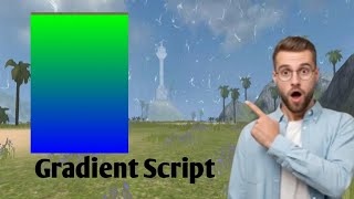 Free fire ma crafland ka map ma gradient hud script kase bananey