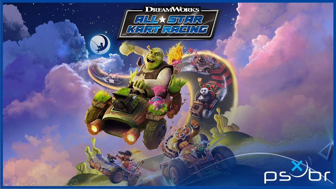 Shrek, Kung Fu Panda e outros irão estrelar jogo de corrida da DreamWorks 