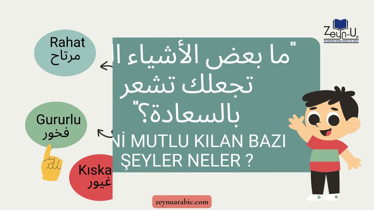 🎭 Arapça Duygular | Detaylı Anlatım + Pratik