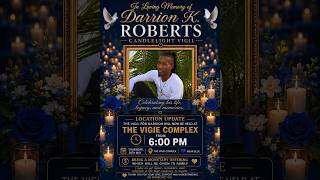 Candlelight Vigil in Memory of Darrion K. Roberts