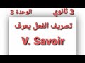 فرنساوي 3ثانوي/الدرس1/الوحدة3/ تصريف الفعل يعرف مع استخداماته/#فرنساوي_على_الرايق عفاف عادل