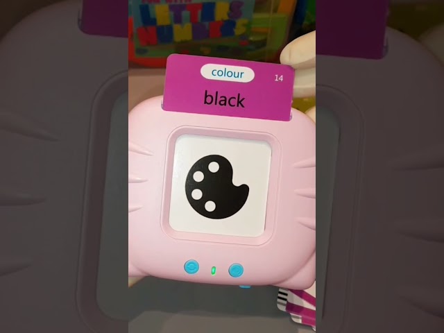 TOY ASMR🧲🎎Alphabet ABC | Electronic Reading Machine Learn about Family & colors #shorts #learning