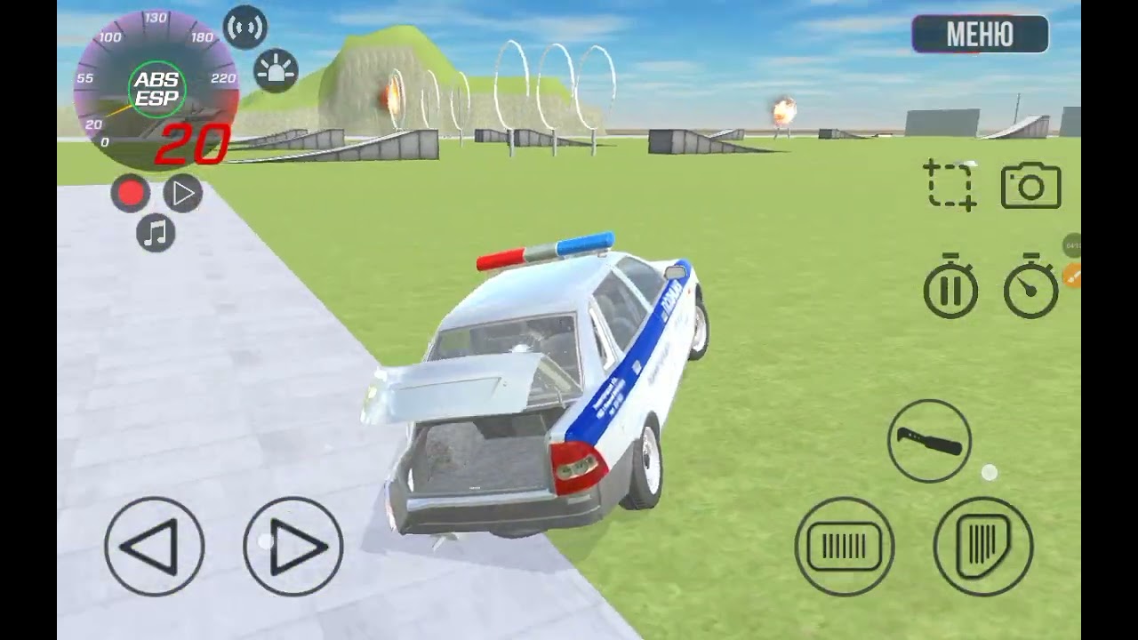 Я играю в игру под названием ваз краш тэст тут есть юмор 😄🇧🇾🤣