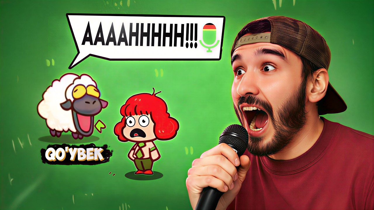 Hayvonlarga MeM Ovozlarni Berib CHiqdim | MyVoiceZoo #2