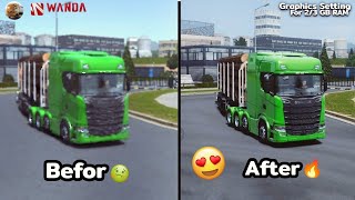 Truckers Of Europe 3 Best Graphics Setting For 2/3 GB Ram | No Lag Or Hitting Issue - #Tunic_Gamer 😮 screenshot 4