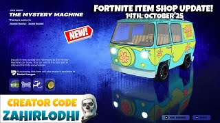 THE MYSTERY MACHINE ARRIVES! 🚐 Fortnite Item Shop [14th October, 2025] (CH6 S4)