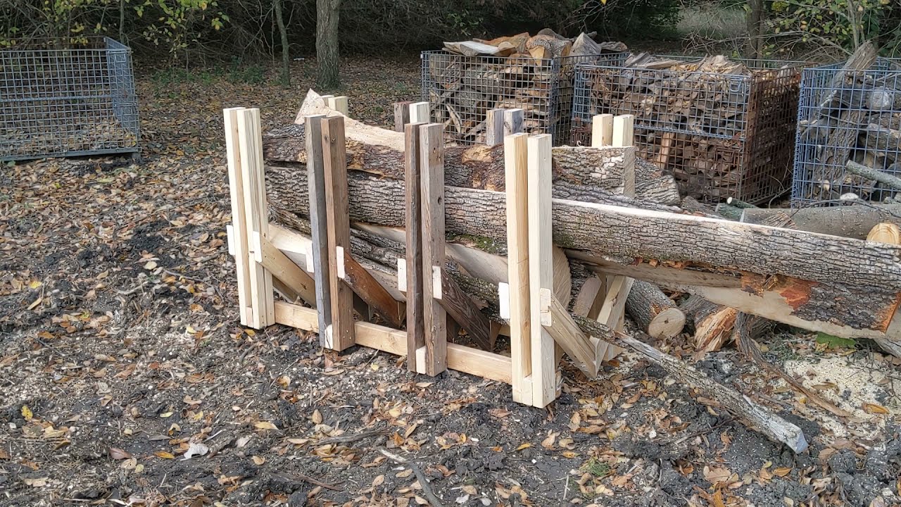 Slab Firewood Processing Jig YouTube