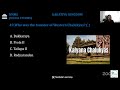NMMS - SAT - Kakatiya Dynasty - Part - 3