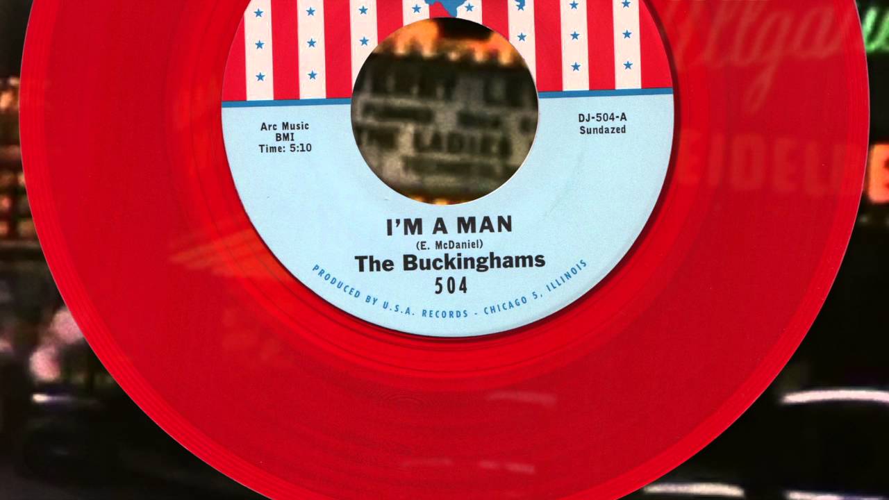 Buckinghams - "I'm A Man" 7" on Red Vinyl!