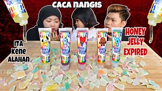 PRANK ❗️MAKAN HONEY JELLY ITA TERKENA SESUATU ,CACA NANGIS 😓‼️