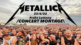METALLICA - Concert montage / 22/6/2022 Prague Airport Letňany /compilation/ BEST QUALITY 2160p HDR