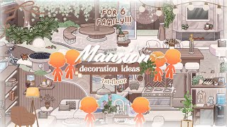 𝜗ৎ ₊˚  FREE! MANSION DECORATION IDEAS FOR 6 FAMILY | FIRST FLOOR ⋆˚꩜｡ screenshot 4