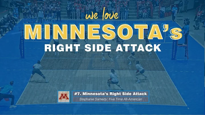 Minnesota Volleyball's Amazing Right Side Attacking