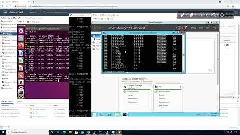VMware NSX-V 016 - NAT on the ESG with SNAT for Internet and DNAT for IIS (Web) Connections
