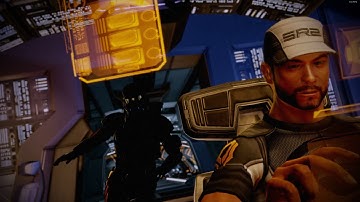 Mass Effect 2 Legendary Edition Escaping Collector ship