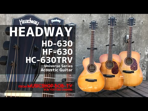 美品　Headway HD-630 Universe Series アコギ HeadwayUniverse Series HD-630 ~Honey Burst~ (HB)【フレイム