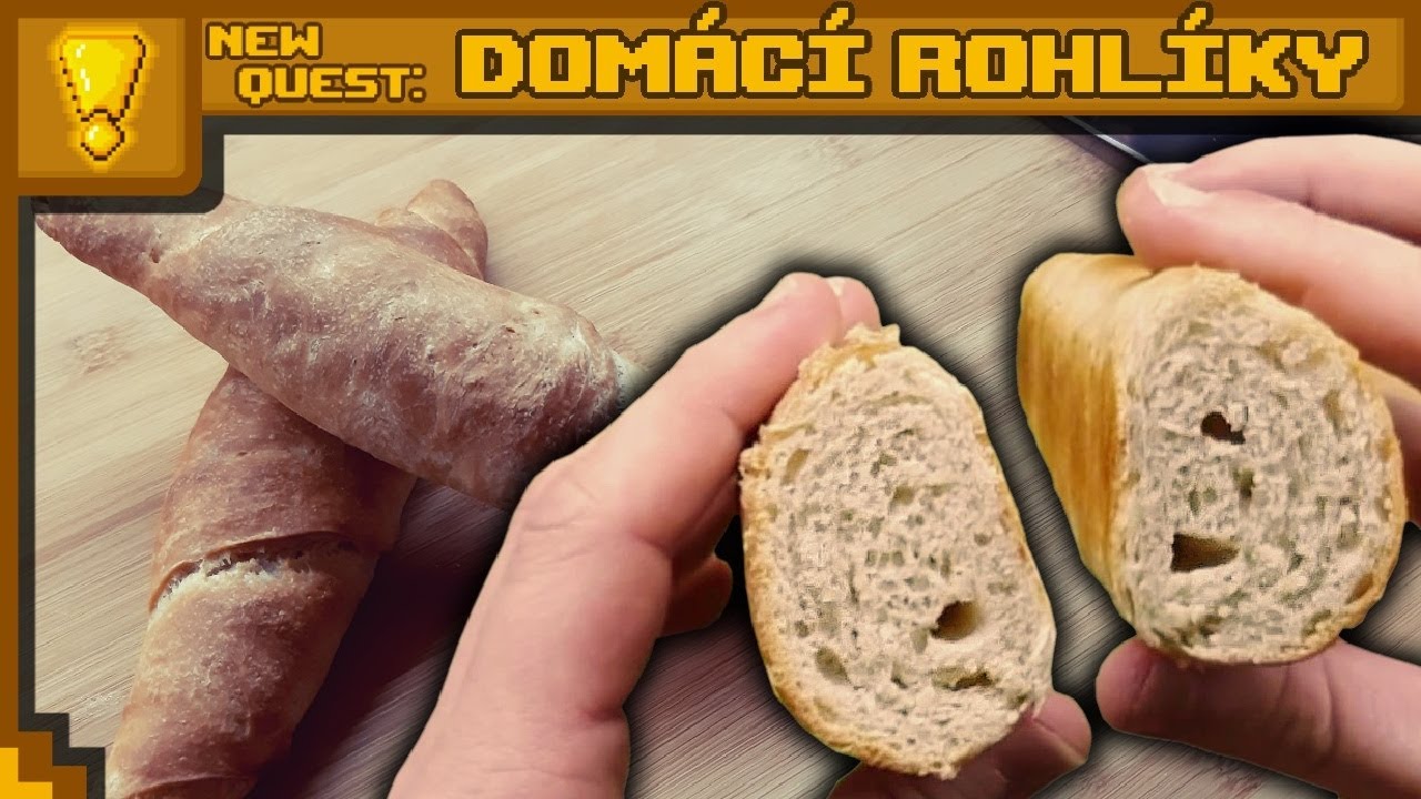 Jak upéct domácí rohlíky - Biteovky