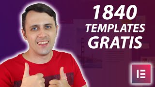 1840 template GRATIS per ELEMENTOR!