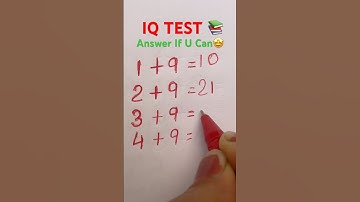 Amazing Iq Test Math 😱#shorts #studypoint2123 #maths #iqtest
