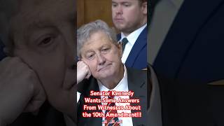 Senator Kennedy Wants Some Answers From Witnesses About the 10th Amendment!!! 🇺🇸 🇺🇸 🇺🇸