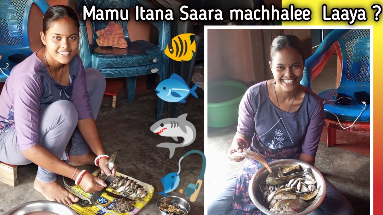 || Mamu Itana Saara Fish 🐠 🐟 🐠Laaya ? || YouTube Vlogs # Alisha Oram Vlogs Video New 2024 Sadri Vlog