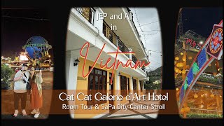 VIETNAM TRIP 🇻🇳 EP. 7: An ARTISTIC Hotel in SaPa! 🎨 | Cat Cat Galerie d'Art Room Tour & City Stroll!