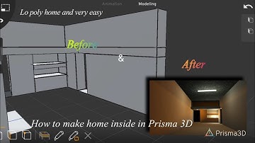 Prisma 3d home model tutorial || @ARIF_KHAN-vfx