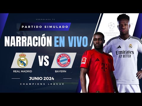 🔴 Real Madrid vs Bayern Munich EN VIVO / Champions League Semifinal