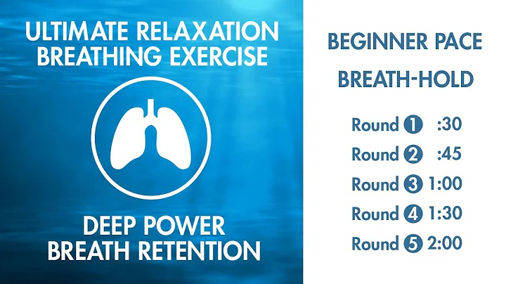Ultimate Relaxation: Wim Hof Alternative Breathing Exercise (Slow Pace) | 2 Minute Breath-Hold