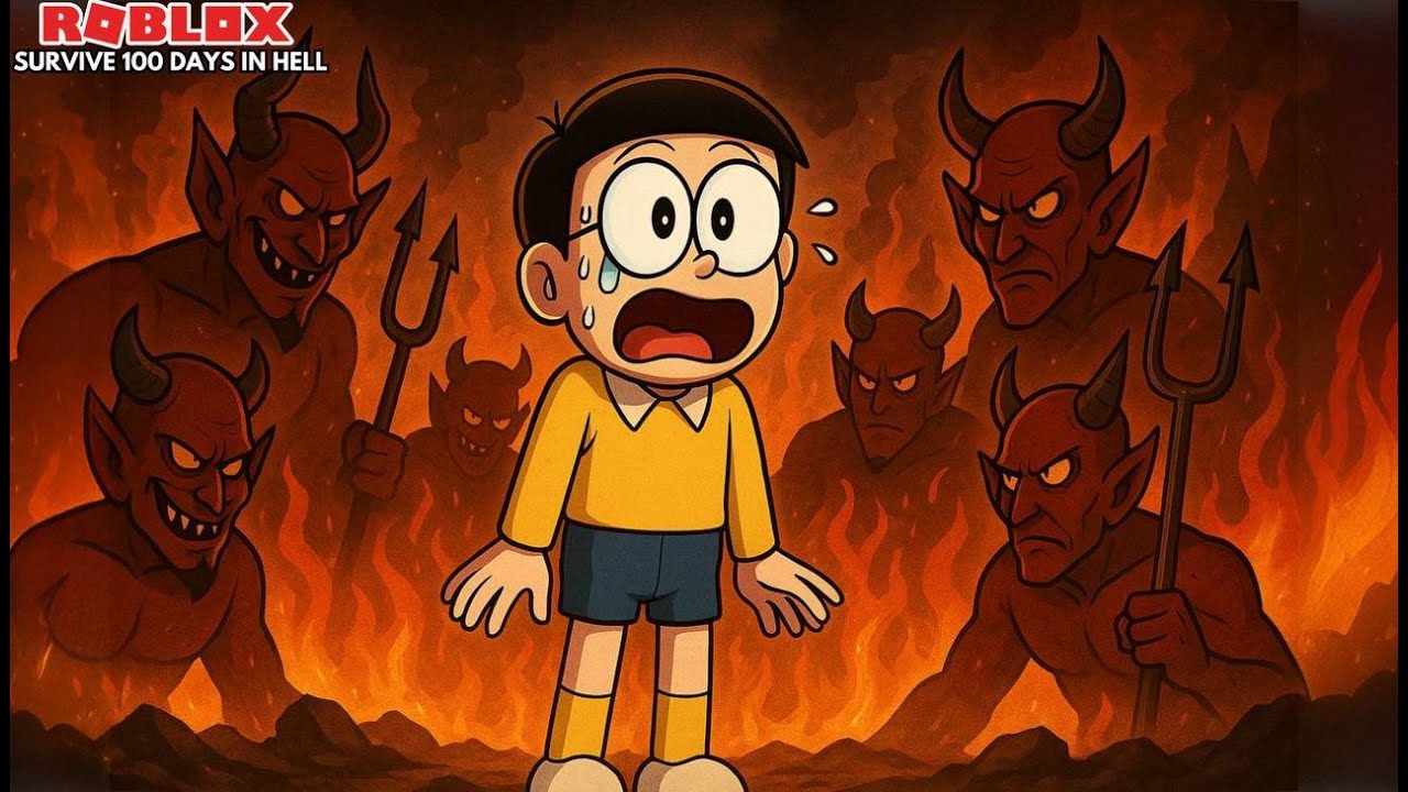 Survive 100 Days In HELL Gameplay In Tamil | GAMING WITH NOBITA