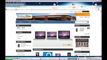 PrestaShop 1.5 template - Page header background picture