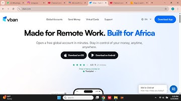 Vban financial technology product for Virtual Dollar, Pounds, Euros Accounts and Cards; Review