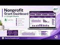 Nonprofit Grant Dashboard in Google Sheets