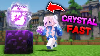 How to CRYSTAL FAST in Minecraft PVP screenshot 5