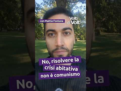 Video No, affrontare la crisi abitativa non è comunismo